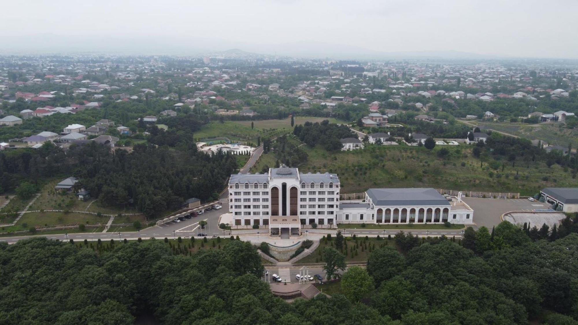 Ayan Palace Hotel Товуз Экстерьер фото