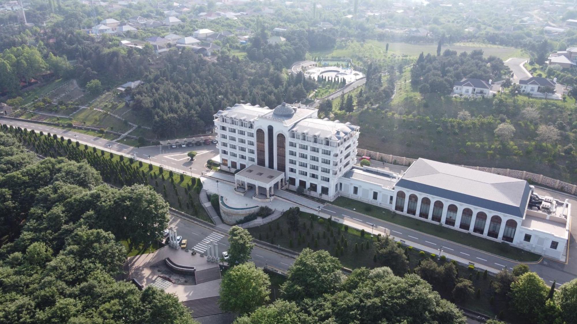 Ayan Palace Hotel Товуз Экстерьер фото
